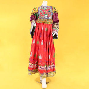 Vestidos al Estilo Afgano para Mujer al por Mayor, Diseño Casual y Simple con Bordado, Vestido Tribal Afgano con Diseño Único - Product Image 2