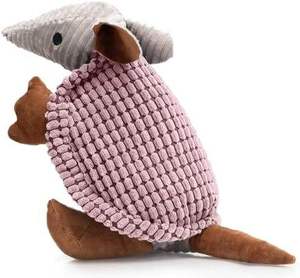 Jouets en peluche pour chiens, produits pour animaux de compagnie, jouets à mâcher pour chiots en forme d'armandillo en peluche - Product Image 1