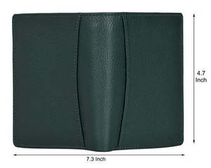 2026 New Fashionable 100% Genuine Leather Material Black Color Multi Card Holder <b>Wallets</b> For Professional And Travel Accessories - Product Image 2