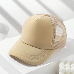 Casquette de camionneur brodée, dos en mesh, fermeture à pression, logo personnalisé, vente en gros - Product Image 3
