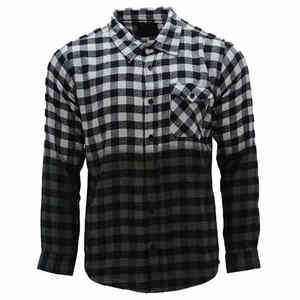 Chemise en flanelle décontractée pour homme, 100 % coton respirant, séchage rapide, col montant, sur mesure, faible MOQ, collection automne 2026 OEM - Product Image 3