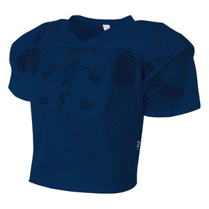 Camiseta de Fútbol Americano con Cuello en V para Hombre, Manga Corta, Transpirable, de Poliéster, Uniforme Deportivo, Color Sólido, para Todas las Temporadas, Corte Regular - Product Image 2