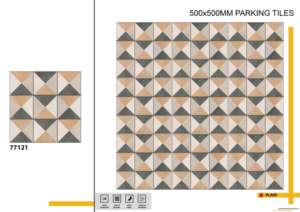 กระเบื้องปูพื้นกลางแจ้งทนทานต่อสภาพอากาศ ขนาด 500x500 มม. ออกแบบมาเพื่อสภาพอากาศสุดขั้ว พร้อมคุณสมบัติป้องกันการลื่นและรับน้ำหนักได้ดี - Product Image 5