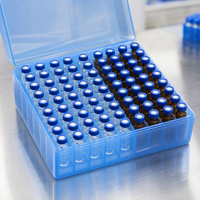 Flacons en verre injectables, bouteilles d'huiles essentielles, contenants de stockage, flacons compte-gouttes