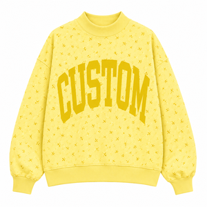 Sudadera Casual Oversize con Estampado Gráfico, Hombros Caídos, Forro Polar Suave, Prenda de Moda para Otoño/Invierno, Ropa de Mujer de Calidad Premium - Product Image 2