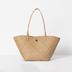 Bolsas de playa de rafia para mujer al por mayor, excelente calidad, bolsas grandes de mimbre marino para mujer al precio más bajo - Product Image 2