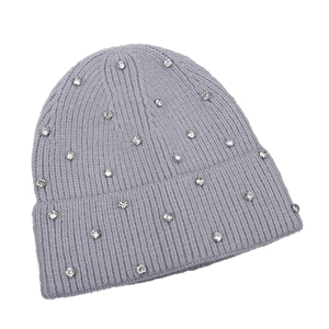 Wholesale Custom Printed Logo Wool Blend Winter <b>Beanie</b> Hat Super Quality Warm Breathable <b>Waterproof</b> Embroidery Skull Cap Bulk - Product Image 5