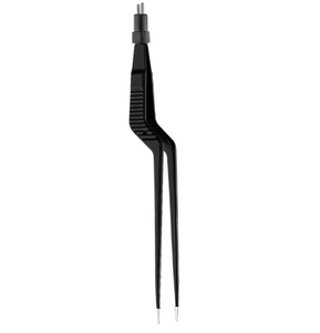Pinzas Bipolares Manuales de Acero Inoxidable con Punta Recta y Serrada, Instrumentos Quirúrgicos Ópticos de Alta Calidad con Certificación CE - Product Image 3