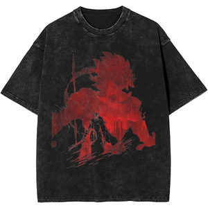 เสื้อยืดสตรีทแวร์สั่งทำขายส่ง ลายปลาญี่ปุ่น ทรงโอเวอร์ไซส์ ผ้าฝ้าย ผลิตโดยผู้ผลิต - Product Image 6