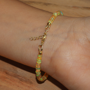 Handmade Plain <b>Beaded</b> <b>Bracelet</b> Simple Minimalist Single Strand Fashion <b>Bracelet</b> for Women - Product Image 1
