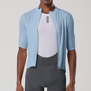 Maillot de cyclisme pour homme Aero Race Fit à manches courtes, respirant, anti-humidité, avec fermeture éclair - Product Image 3
