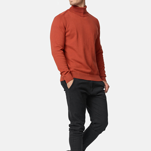 <b>Men's</b> Knit <b>Turtleneck</b> Pullover Slim Fit Casual <b>Sweater</b> - Product Image 4