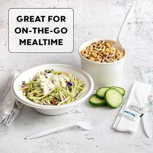 Juego de Cubiertos Desechables Ecológicos, Biodegradables, Resistentes al Agua, Libres de BPA, para Fiestas, Cuchillo, Tenedor y Cuchara Personalizados - Product Image 6