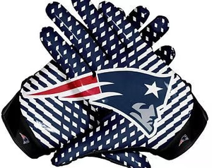 Customized Professional Custom Design American Football Receiver Gloves Full Palm Protection Lightweight collage Football Gloves - Product Image 2