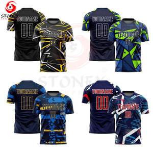 Maillot de football de haute qualité en sublimation, tenue d'équipe de football personnalisée, maillot de sport entièrement imprimé avec nom et numéro personnalisés du joueur - Product Image 6