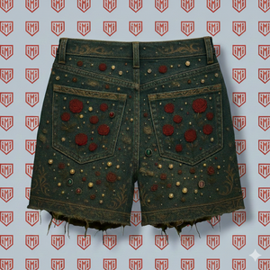 Shorts décontractés pour hommes en tissu respirant, anti-plis, avec strass, couleur unie, pour l'été, service OEM, couleur personnalisée, vente directe usine - Product Image 3