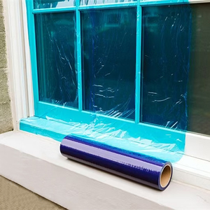 Pellicola Protettiva per Finestre in Vetro, Adesiva, Nastro Protettivo per Porte, Protegge da Polvere, Macchie di Vernice e Raggi UV - Product Image 1