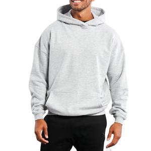 Sudadera con Capucha Extra Grande de Diseño Personalizado, Sudadera de Alta Calidad con Hombros Caídos, Estilo Urbano, Lisa, Personalizable para Hombre - Product Image 1