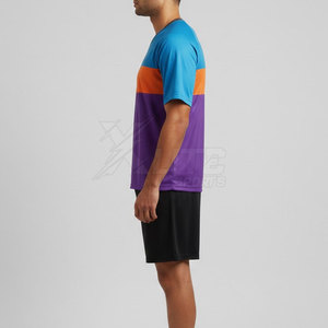 Maillot de gardien de but à manches courtes, respirant, grande taille, anti-humidité, coutures durables, confortable, directement de l'usine - Product Image 6