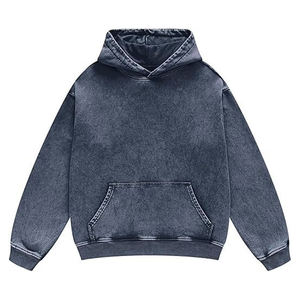 Sudadera con Capucha Raglán para Hombre, Mezcla de Algodón y Felpa, Mangas en Contraste, Puños Acanalados, Bolsillo Canguro, Estilo Casual Urbano - Product Image 3