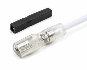 Connecteur JST 2 broches robuste sur mesure avec borne femelle isolée pour faisceau de câblage industriel et automobile - Product Image 4