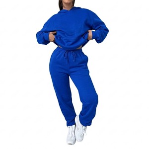 Conjunto deportivo para mujer, chaqueta con cremallera completa, pantalones jogger, conjunto de fitness de dos piezas, conjunto a juego para damas, ropa de gimnasio. - Product Image 1
