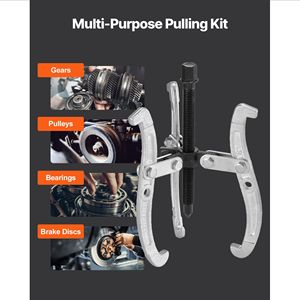 3 In/4 In/6 In/8 Heavy Duty 3 Jaw Bearing <b>Puller</b> Set Reversible Jaws 2 Jaw/3 Jaw Pulley <b>Puller</b> <b>Tool</b> 4 PCS Gear <b>Pullers</b> - Product Image 4