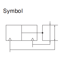 TPC MECHATRONICS Mandrin à air de type large NFW2-25B-T - Product Image 2