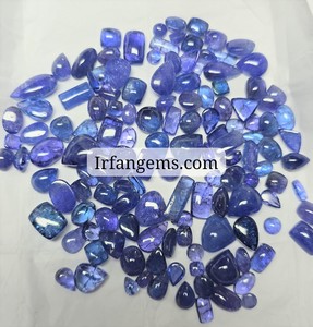 Cabochons de Tanzanite Naturelle, Pierres Précieuses Lâches Polies et Lisses pour la Fabrication de Bijoux, Vente en Gros, Fournisseurs de Cristaux de Guérison en Vrac - Product Image 3