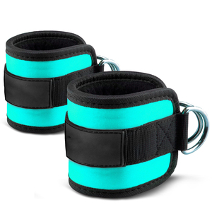 Weightlifting <b>Ankle</b> Straps Secure Fit Adjustable Cable <b>Supports</b> for Professional Athletic Training Sessions - Product Image 1