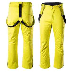 กางเกงสกีสำหรับผู้ชายคุณภาพสูง ผลิตจากโพลีเอสเตอร์/ไนลอน หลายสี กันน้ำ กันลม มีระบบทำความร้อน เหมาะสำหรับกีฬากลางแจ้ง - Product Image 1