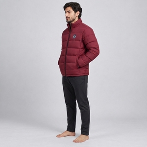 Veste matelassée pour homme en gros, conçue avec une isolation de qualité, tissu résistant à l'eau, coupe confortable, construction durable - Product Image 4