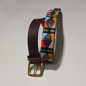 Cinturón de Polo de Cuero Genuino Personalizado, Cinturón Ecuestre Tejido a Mano, Cinturones de Cuero de Primera Calidad al por Mayor, Proveedor LPB-0024 - Product Image 2