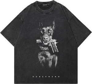 Camiseta de Alta Calidad con Logotipo Personalizado, 100% Algodón, para Hombre, 280 g/m², Gruesa, de Algodón Puro, Talla Grande - Product Image 1
