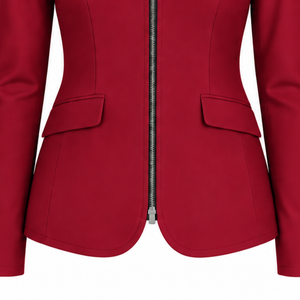 Burgundy Equestrian <b>Jacket</b> for <b>Women</b> Slim Fit Riding Blazer Stylish Horse Riding Competition Coat Customized Wholesale Fashion - Product Image 5