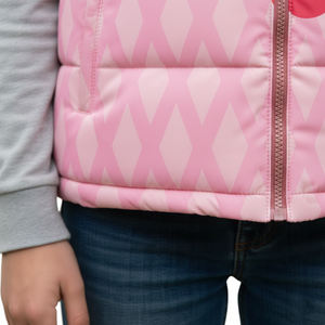 Chaleco Acolchado Impermeable de Invierno para Niñas, Diseño Personalizado ODM con Logotipo, Estilo Urbano, Sin Mangas, Color a Elección - Product Image 6