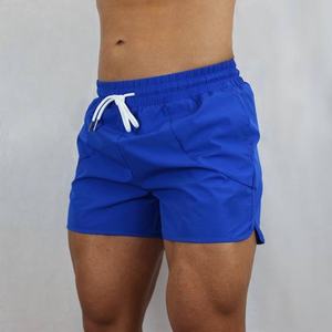 New Summer 90% Nylon 10% Spandex <b>Elastic</b> Slim Fit Fitness Men's Shorts Running Training Beach 3 Inch Sports Gym Shorts for Men - Product Image 3