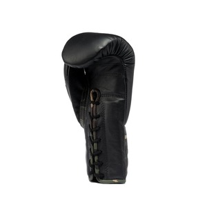 Fabrication en usine de gants de boxe sur mesure, 100% cuir véritable, professionnels, à lacets. - Product Image 5