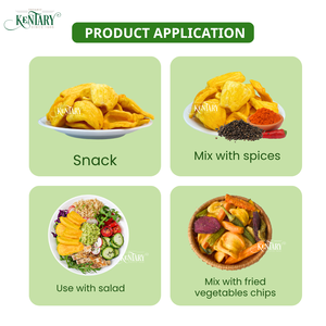 Collation sucrée séchée croquante et frite sous vide biologique en carton en vrac pour la vente au détail ou sous marque privée - Product Image 6