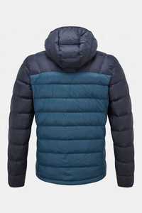 Chaqueta de invierno para hombre, con capucha, a prueba de viento e impermeable, con cierre de cremallera, alternativa a la plumón, para viajes y actividades al aire libre. - Product Image 2