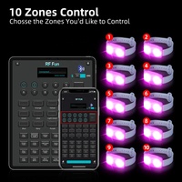 Pulsera LED con Control Remoto DMX RF 433mhz, Programable, con Luz Intermitente, para Conciertos y Eventos, con Logotipo Personalizado