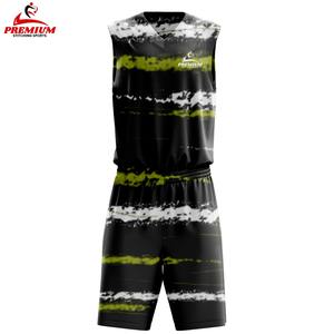 Tenue de basketball au design tendance, en tissu polyester doux, légère et confortable, idéale pour les sports en salle et l'entraînement. - Product Image 3