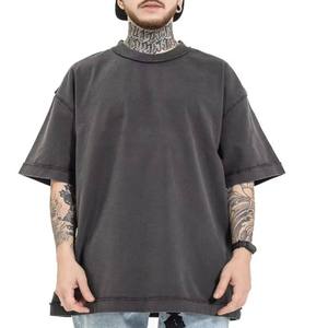 Camiseta de Lujo con Estampado Gráfico Lavado al Ácido, Manga Corta, Unisex, Apta para Fitness, 100% Algodón - Product Image 2