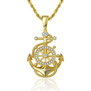AMBER JEWELS Collar de Diamantes Cultivados en Laboratorio con Corte Brillante, Chapado en Oro de 14K para Mujer, Certificado IGI, Estilo Clásico para Uso Diario - Product Image 2