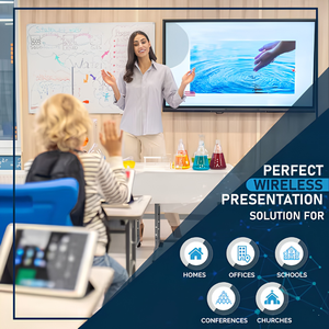 Système de Présentation Sans Fil Present+Share Édition USB-C pour Récepteur Partage d'Écran 1080P Ordinateur Portable PC Mobile 15m Plug & Play 5GHz - Product Image 5
