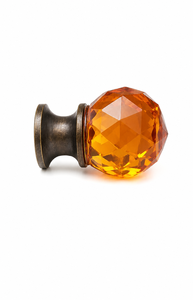 Modern crystal <b>knob</b> cabinet handle decorative clear crystal <b>knob</b> for drawer - Product Image 3