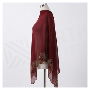 Women's Chiffon Shawl Solid Color Elegant Long <b>Scarf</b> Multi-Functional Fashion Accessory All Seasons - Product Image 3
