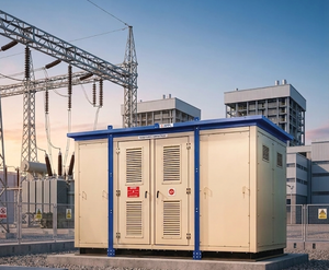 Outdoor Type 800 kVA Compact Secondary Substation Oil Cooled 20 kV and 400V <b>Transformer</b> Unit Copper Winding ONAN ONAF Cooling - Product Image 2