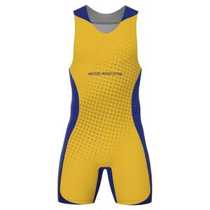 Maillots de lutte personnalisés avec logo, service OEM, qualité supérieure, sublimation, maillots de lutte pour enfants, uniformes de lutte - Product Image 2