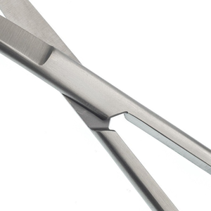 Ciseaux chirurgicaux droits de 5,5″ en acier inoxydable, à lame tranchante et à pointe arrondie, pour la dissection et la coupe des tissus, instrument chirurgical - Product Image 5